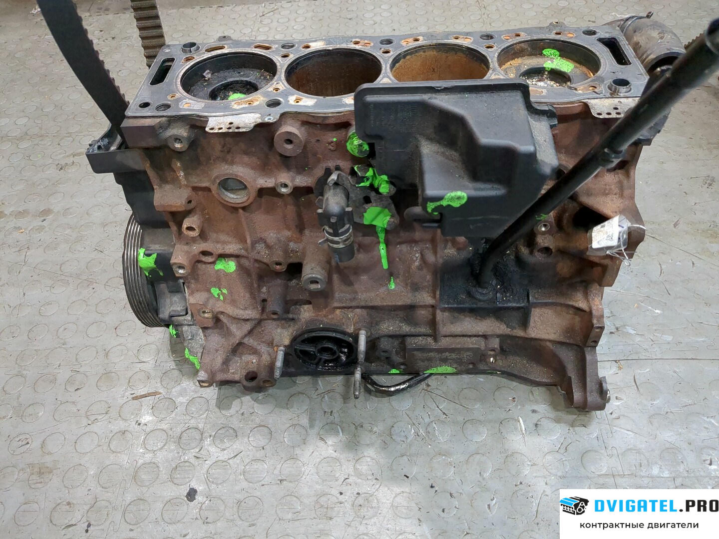 Шорт блок (Блок цилиндров) Ford Galaxy 2006 - 2010 QXWA, QXWB, QXWC 2 л., Дизель, TDCI, артикул 8301373