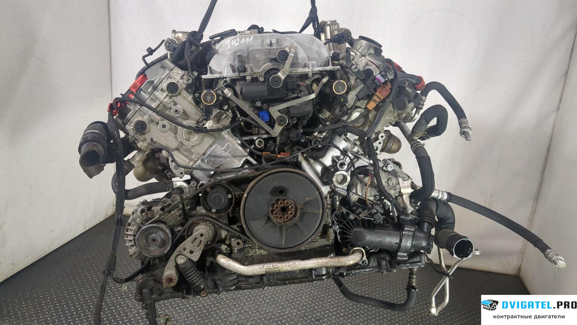Двигатель Audi S5 8T 2007 - 2016 CAUA 4.2 л., Бензин, Инжектор, артикул 9073720
