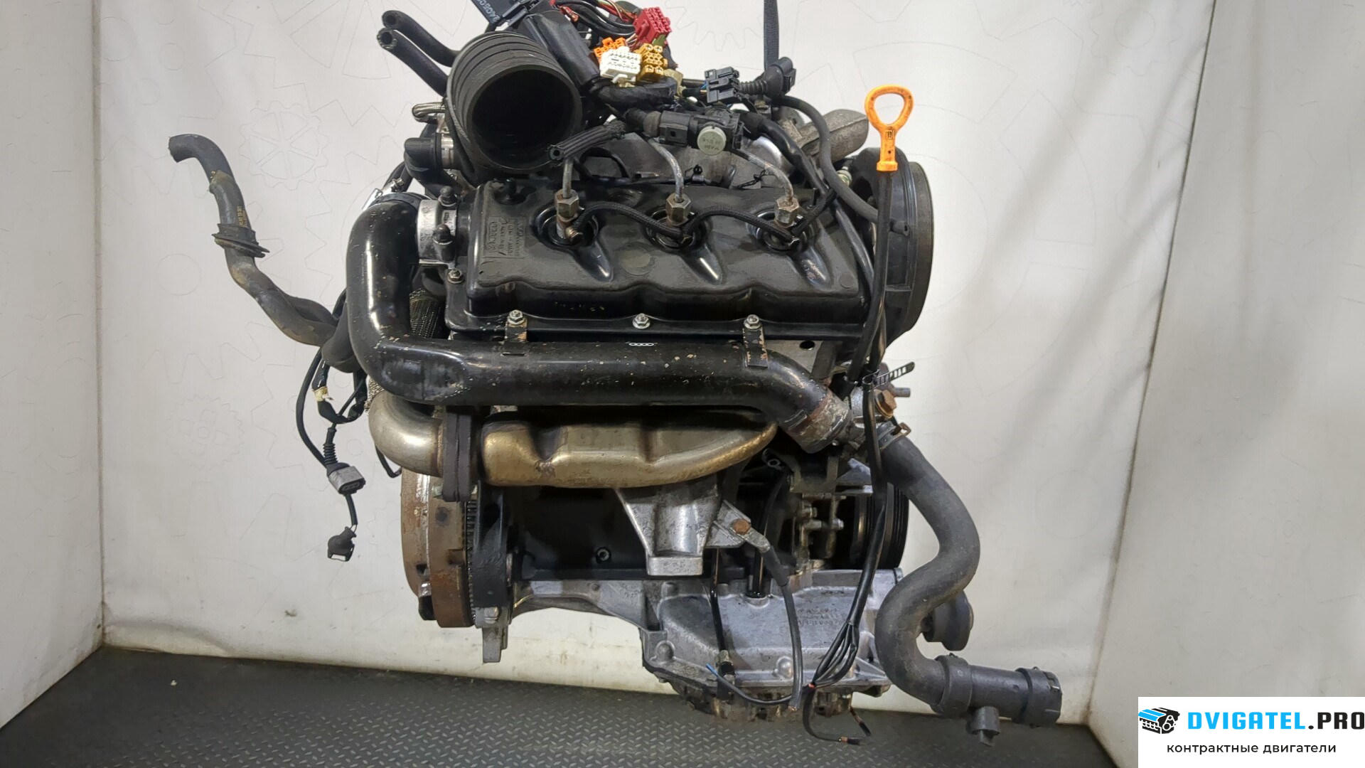 Двигатель Audi A6 C5 1997 - 2004 AKN 2.5 л., Дизель, TDI, артикул 9250928