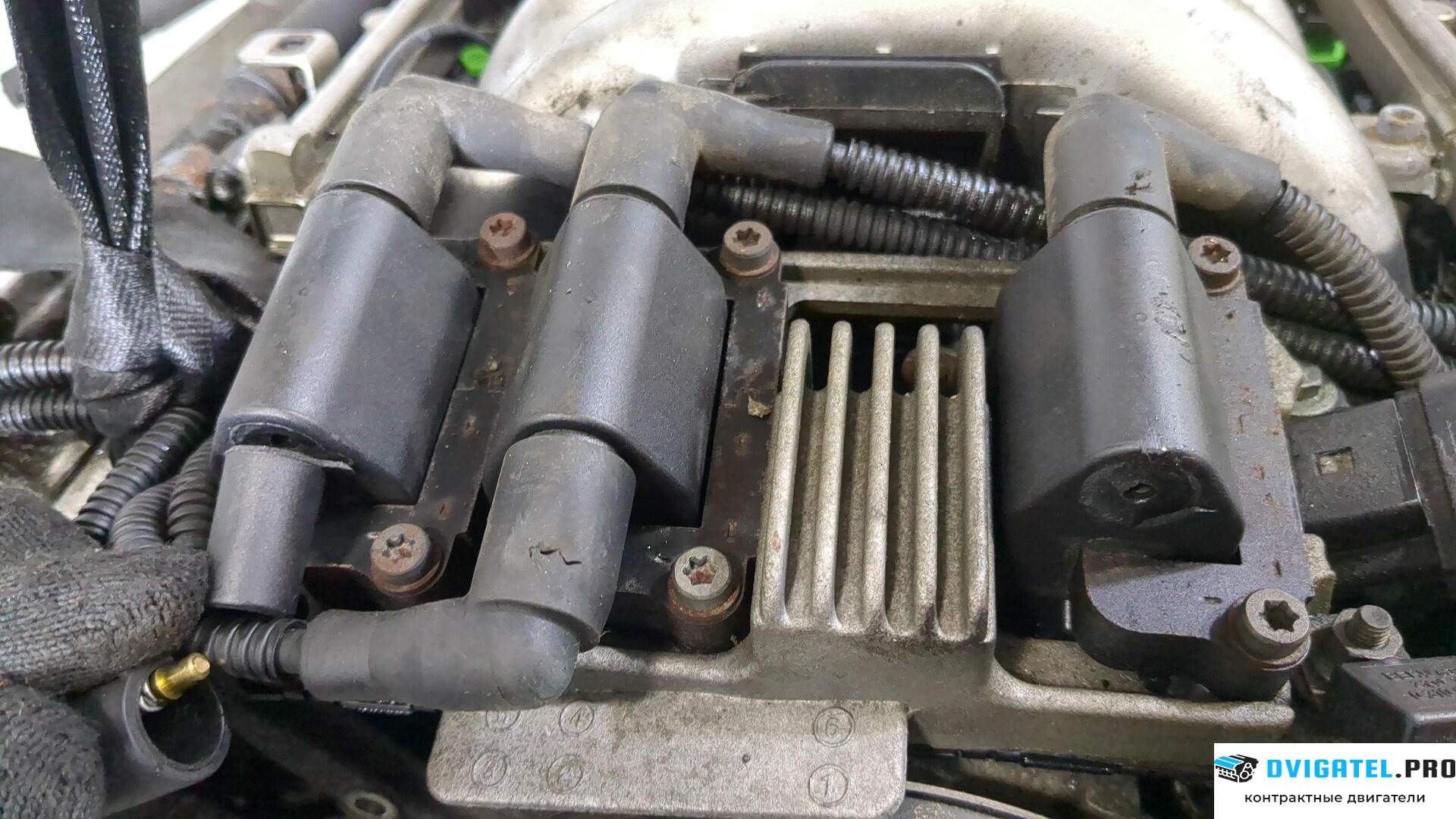 Двигатель Audi A4 B6 2000 - 2004 BDV 2.4 л., Бензин, Инжектор, артикул 8849424