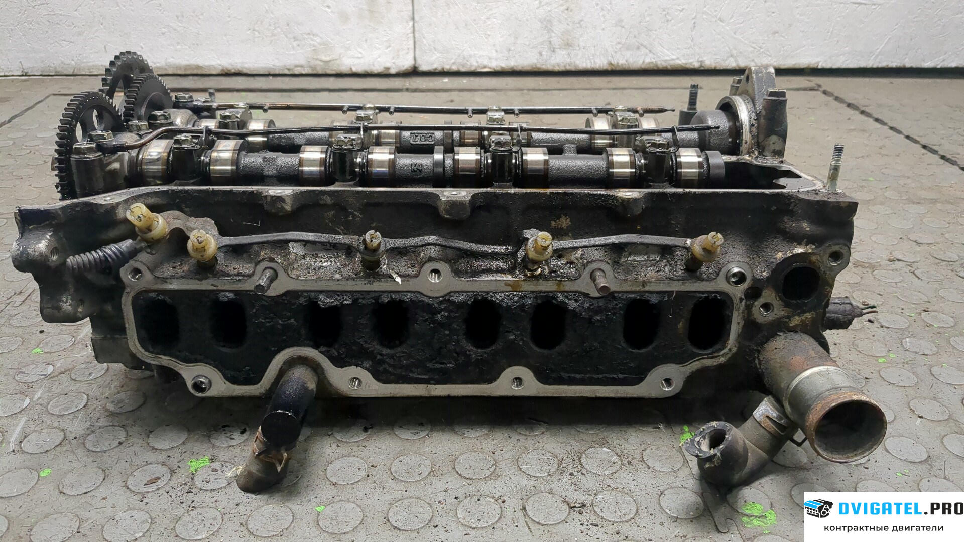 Головка блока цилиндров (ГБЦ) Toyota Corolla Verso 2004 - 2009 2ADFHV 2.2 л., Дизель, Турбо, артикул 8878352