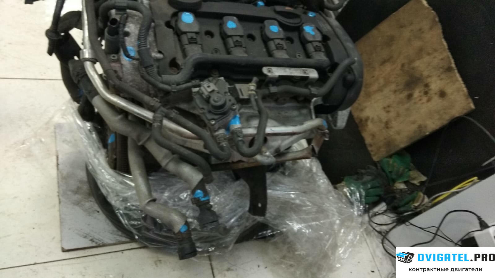 Двигатель Audi A3 8P 2004 - 2008 BVY 2 л., Бензин, FSI, артикул 8775336